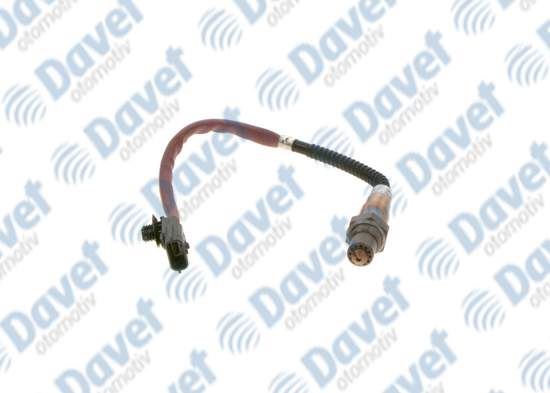 BOSCH 0258010062 Oksijen Sensoru Megane Iii 2.0tce 13-> Kangoo Ii 1.2 13-> Dokker 1.2tce 12> Duster 1.6 16v 10-18 Lodgy 12> Qashqai Ii 13> Juke 14> (370mm)